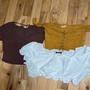 Woman’s Large Crop Top Bundle